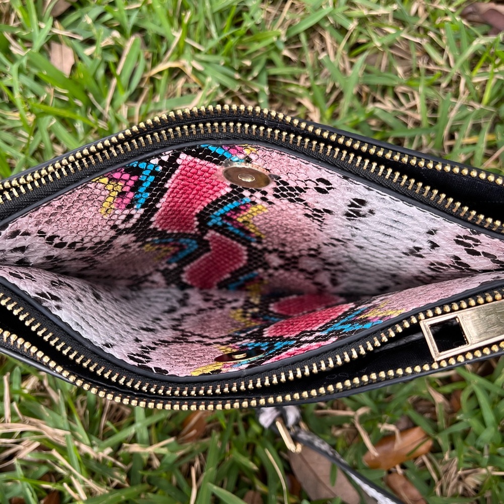 Aldo Python Multicolor Textured Crossbody - image 5